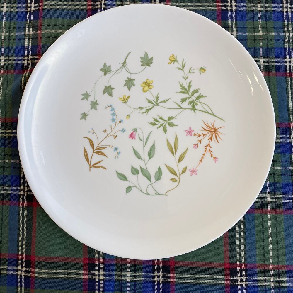 Peter Terris Original Shenango China April Flowers 12" Round Platter Chop Plate